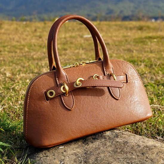 2025 new style women's bag, high-end genuine leather handbag, shell bag, European and American fashion crossbody bag Bags