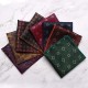 Source Manufacturer Pocket Squares for Men, Polyester Suit Chest Handkerchiefs, Multi-Colored Striped Handkerchiefs, Wholesale