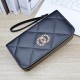 New style hand-held wallet for women - long style soft leather wallet with double layers, mother style fashionable simple large capacity zero money bag for mobile phone.
