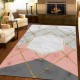 Light luxury minimalist decorative carpet, home living room, balcony, wall-to-wall, non-slip, stain-resistant, easy-care bedside rug