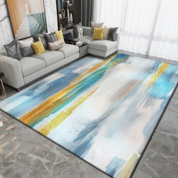 Cross-border Nordic light luxury living room sofa blankets, simple geometric bedroom bedside blankets, B&B and hotel decorative carpets