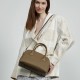 Nice, niche, bowling bags for women, 2025 summer new women's bags, simple single-shoulder bags for casual commuting, crossbody bags.