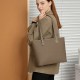 Large Capacity Genuine Leather Tote Bag, 2025 Spring/Summer New Style, High-End Niche Shoulder Bag, Fashionable and Versatile Bucket Bag Large Capacity Genuine Leather Tote Bag, 2025 Spring/Summer New Style, High-End Niche Shoulder Bag, Fashionable and Versatile Bucket Bag