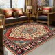 Cross-border Bohemian Living Room Carpet, Non-Slip, Stain-Resistant, Easy-Care, Sofa Blanket, Coffee Table Mat, Bedroom Bedside Blanket