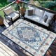 Cross-border TEMU Persian print carpet, easy-care sofa blanket for the living room, non-slip coffee table mat for the balcony.