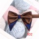 Leier men's large bow tie, tuxedo, polyester men's vintage double-layered ox-horn bow tie, groom's wedding photoshoot suit.