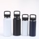 Hot-selling portable large-capacity thermos, spray-coated solid color, simple hiking kettle, portable car sports water bottle