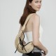 New runway woven women's bag, stylish and versatile, contrasting color, fishing net and horn net bag