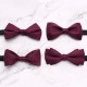 Lei'er men's silk groom's tie for wedding dress photography, Chinese-style personalized bow ties, fashionable burgundy bow ties in stock. Lei'er men's silk groom's tie for wedding dress photography, Chinese-style personalized bow ties, fashionable burgundy bow ties in stock.