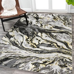 Cross-border Nordic abstract marble carpet, non-slip, stain-resistant, easy-to-care sofa rug for the living room, bedroom, decorative bedside rug.