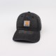 American retro distressed washed bucket hat, trendy denim baseball cap for women, Korean style, versatile, flattering small sun hat.