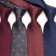 Lei'er burgundy tie, men's groomsmen wedding tie, yarn-dyed polyester business tie wholesale Lei'er burgundy tie, men's groomsmen wedding tie, yarn-dyed polyester business tie wholesale