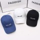 Women's baseball cap, Instagram, Yang Mi's same-style soft-top cap with letter C, versatile casual sun hat, soft-top trendy hat.