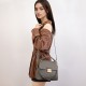 Women's bags, spring 2023, forest-style niche, light luxury shoulder and crossbody bags, a trendy hit on Douyin, vintage soft leather.