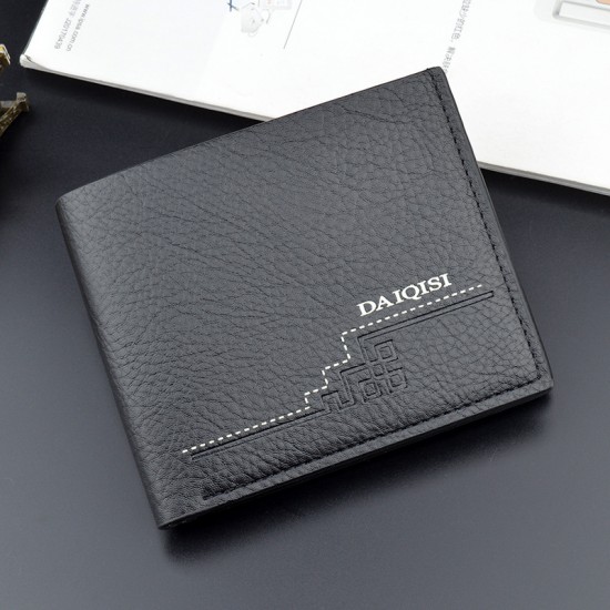 New style men's wallet - long style money holder for men, multi-card slot, thin style, fashionable printed pattern leather wallet, large capacity, cross style soft leather wallet for suit.