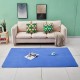 Simple solid color coral fleece rug, Nordic style living room coffee table mat, fresh and stylish, home bedside blanket, soft pet mat.