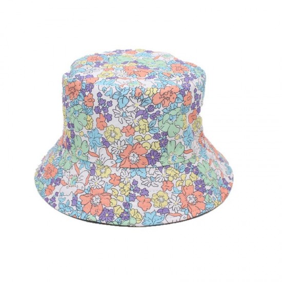 Spring/summer cartoon animal graffiti bucket hat, overseas reversible visor, spring/summer outdoor travel hat