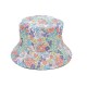 Spring/summer cartoon animal graffiti bucket hat, overseas reversible visor, spring/summer outdoor travel hat
