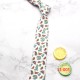 New 6.5cm men's Korean-style cotton fabric with exquisite cashew pattern, stylish and casual retro suit tie.
