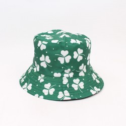 Spring/Summer reversible sun hat, gold, artistic stage prop, fisherman hat, hip-hop round hat.