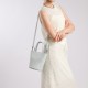 2025 niche new genuine leather basket shoulder and crossbody bag, Korean niche design, fashionable and versatile bucket bag