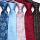 Lei'er new business series 8cm polyester jacquard tie for business suits, bulk tie in stock