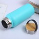 New hot-selling 32oz space bottle with handle and bamboo lid, stainless steel thermos, double-walled vacuum sports bottle, wholesale