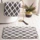 Cartoon imitation cashmere floor mats, absorbent bathroom doormats, non-slip floor mats for bathrooms Cross-border water doormats