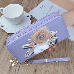 New style men's wallet - long style money holder for men, vertical style, three-fold fashionable youth soft leather wallet with multiple card slots, large capacity, suit bag.