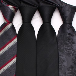 Lei'er spotted men's tie, retro geometric casual fashion tie, yarn-dyed polyester business tie, in stock from the manufacturer.