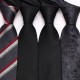 Lei'er spotted men's tie, retro geometric casual fashion tie, yarn-dyed polyester business tie, in stock from the manufacturer.