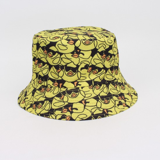 Overseas AliExpress bucket hat, coconut tree digital print bucket hat, reversible sun visor Overseas AliExpress bucket hat, coconut tree digital print bucket hat, reversible sun visor