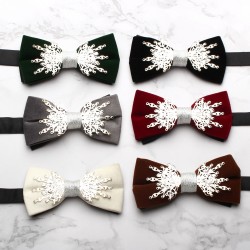 Men's Korean-style printed bow ties, groomsmen and wedding bow ties, and casual velvet bow ties are available.