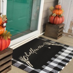 Cross-border Amazon Halloween-themed floor mat, home entryway, non-slip, stain-resistant, wear-resistant, easy-care mat