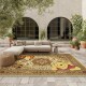 Cross-border cartoon Persian living room wall-to-wall carpet, non-slip and stain-resistant, outdoor terrace sofa blanket available for shipping
