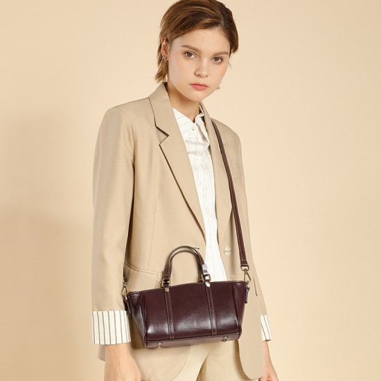 Tote bag, 2025 new style genuine leather handbag, spring and summer light luxury women's bag, high-end single shoulder crossbody bag Bags