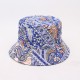 Cross-border Digital Printed Bucket Hat, Outdoor Sun Protection Sun Protection Bucket Hat, Versatile Reversible Ethnic Style Sun Hat Cross-border Digital Printed Bucket Hat, Outdoor Sun Protection Sun Protection Bucket Hat, Versatile Reversible Ethnic Style Sun Hat