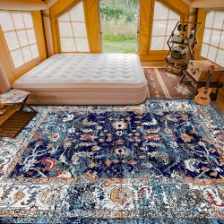 Cross-border Nordic Persian dropshipping. Easy-to-care large area rug for the living room, outdoor balcony decorative rug.
