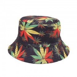 Cross-border e-commerce Amazon hot-selling American flag embroidered bucket hat, men's and women's foldable sun protection bucket hat.