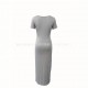 Cross-border European and American women's wear sexy lace spliced one-piece dress, slimming and figure-hugging