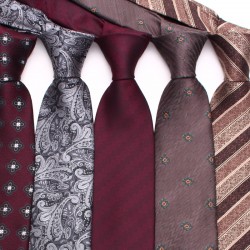Lei'er coffee-colored ties, men's business stylish cashew flower hand-tied ties, available from manufacturers in multiple colors.