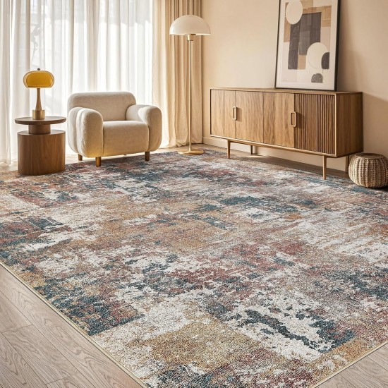 Cross-border TEMU cross-border Persian printed carpet for home living room decoration, dirt-resistant, non-slip, easy-care coffee table rug in stock