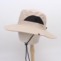 Spring and summer Japanese denim bucket hats with checkered pattern, face-enhancing small visor, couple's bucket hats for women