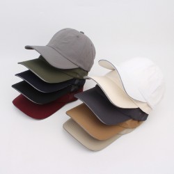 Spring/Summer Quick-Drying Baseball Cap, Sandwich-Layered Ultra-Thin Sun Protection Sun Hat, Versatile Solid Color Outdoor Sports Hat
