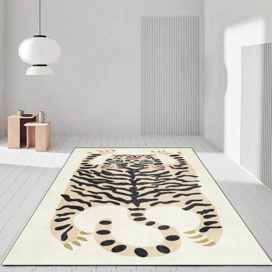 Temu cross-border imitation tiger-print crystal velvet carpet for living room decoration, non-slip, stain-resistant, and easy-care sofa blankets. Temu cross-border imitation tiger-print crystal velvet carpet for living room decoration, non-slip, stain-resistant, and easy-care sofa blankets.