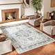Cross-border vintage distressed Persian-style carpets, non-slip cooling mats for the bedroom balcony, stain-resistant and wear-resistant decorative mats for the living room.
