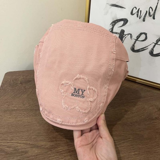 Beret for Children Korean Style Multi-functional to Make Face Look Smaller Retro Forward Hat Casual Fashion Painter Hat for Children Duckbill Hat Beret for Children Korean Style Multi-functional to Make Face Look Smaller Retro Forward Hat Casual Fashion Painter Hat for Children Duckbill Hat