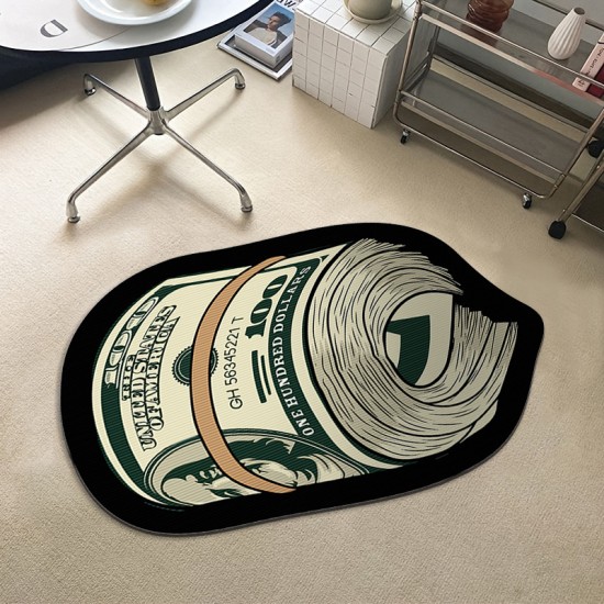 US dollar bill cross-border doormat, factory wholesale, Amazon entryway floor mat, wear-resistant decorative entryway mat US dollar bill cross-border doormat, factory wholesale, Amazon entryway floor mat, wear-resistant decorative entryway mat