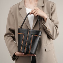 Tote bag, 2022 new large capacity, commuter genuine leather, spring and summer, high-end soft cowhide