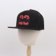 Cross-border Amazon geometric diamond retro wide-brimmed bucket hat, tribal preppy style bucket hat, European and American graffiti hat
